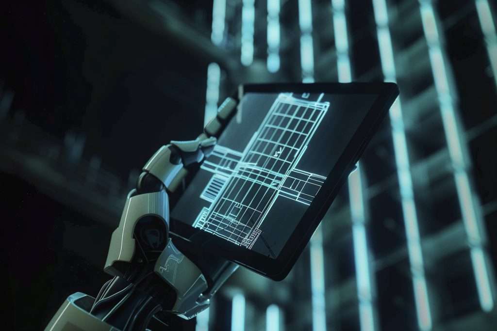 image signifying 3d laser scanning technology.