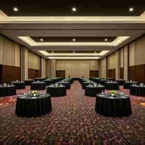 hotel's dining hall constructed using 3d modeling services.
