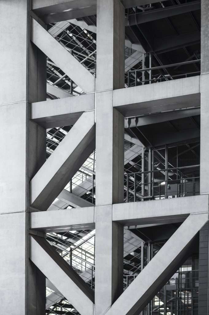 building constructed using structural BIM services.