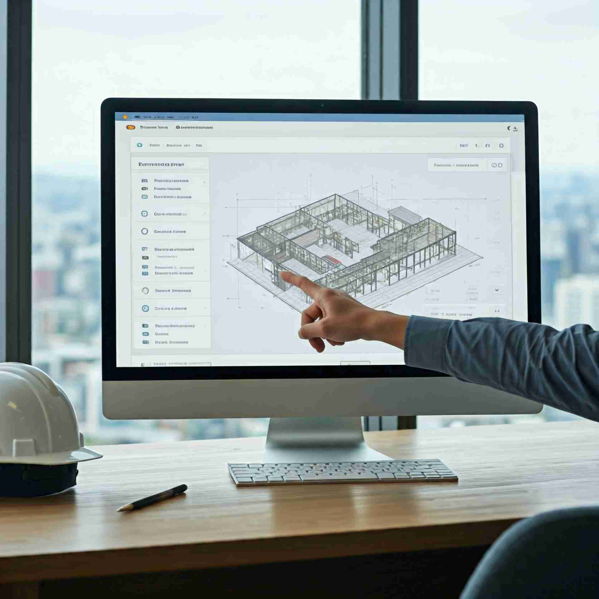 BCF manager highlighting BIM project management.