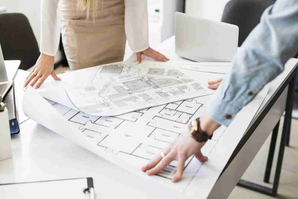 man analyzing ifc drawings for project.