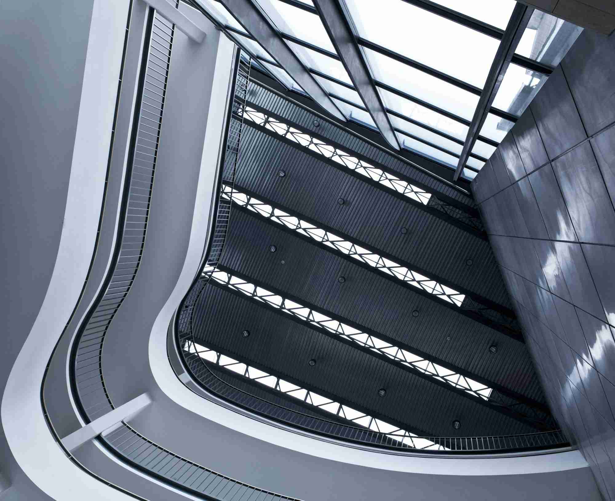 modern architecture building constructed using 3D BIM modeling services.