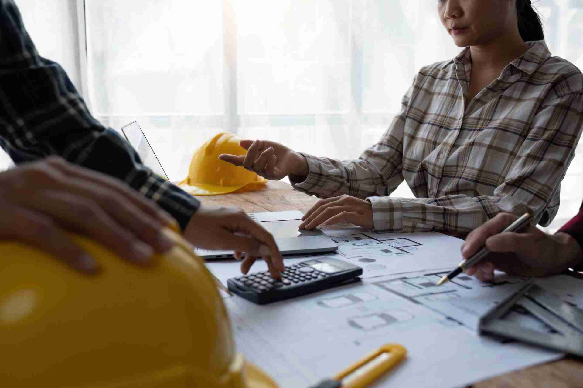 image signifying how to reduce cost in construction projects.