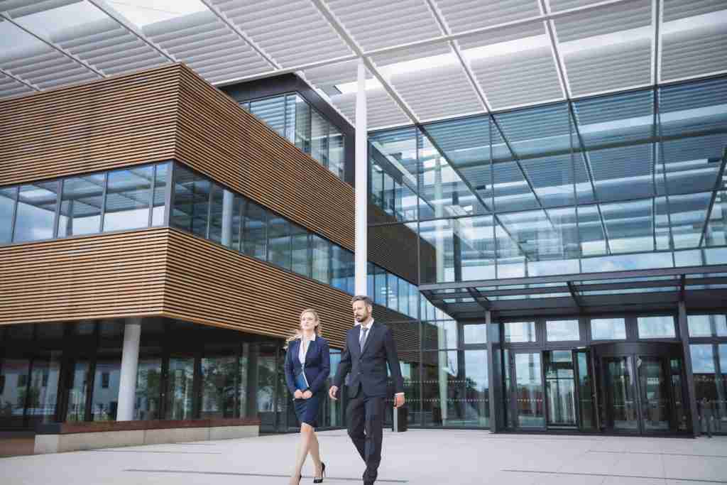 image signifying building constructed using commercial architects.