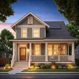 modern family home created using BIM architectural services.