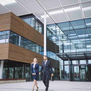 image signifying building constructed using commercial architects.